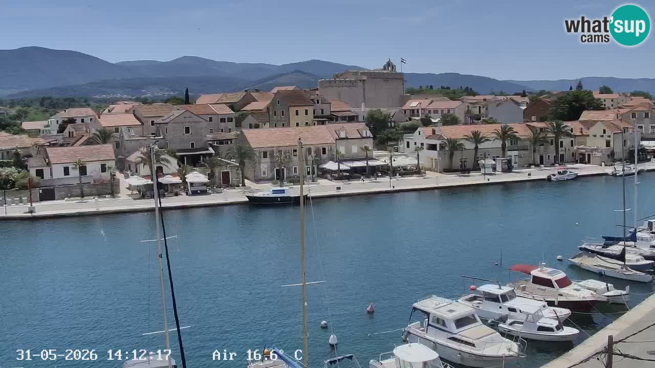 Webcam Vrboska marina | Hvar Insel | Dalmatien
