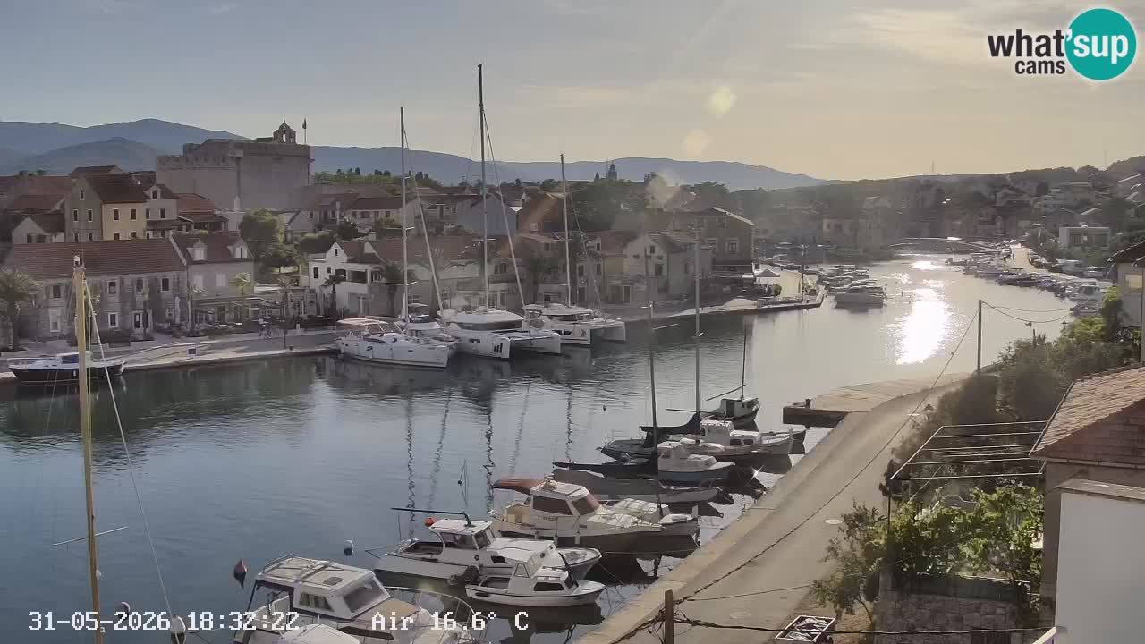 Webcam Vrboska marina | Hvar Insel | Dalmatien