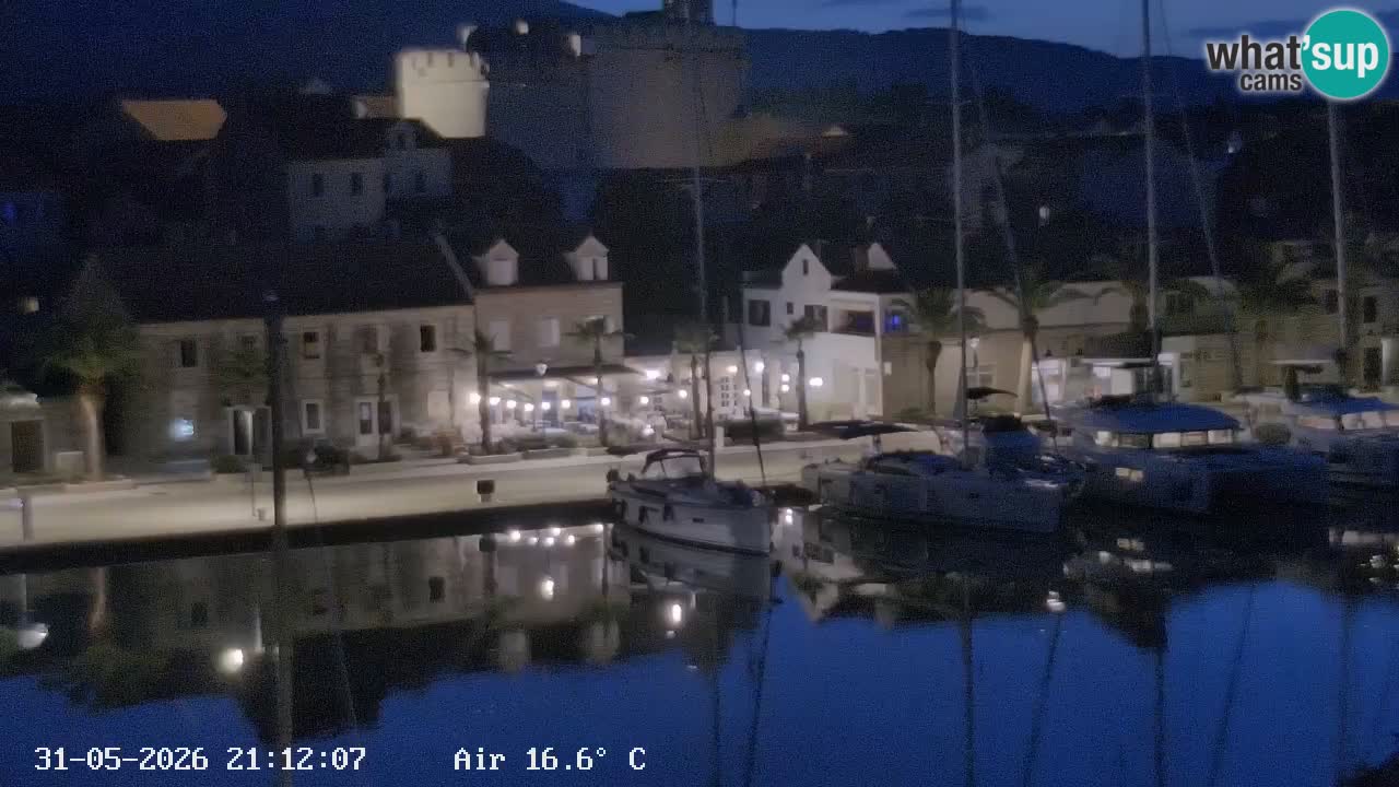 Webcam Vrboska marina | Hvar Insel | Dalmatien