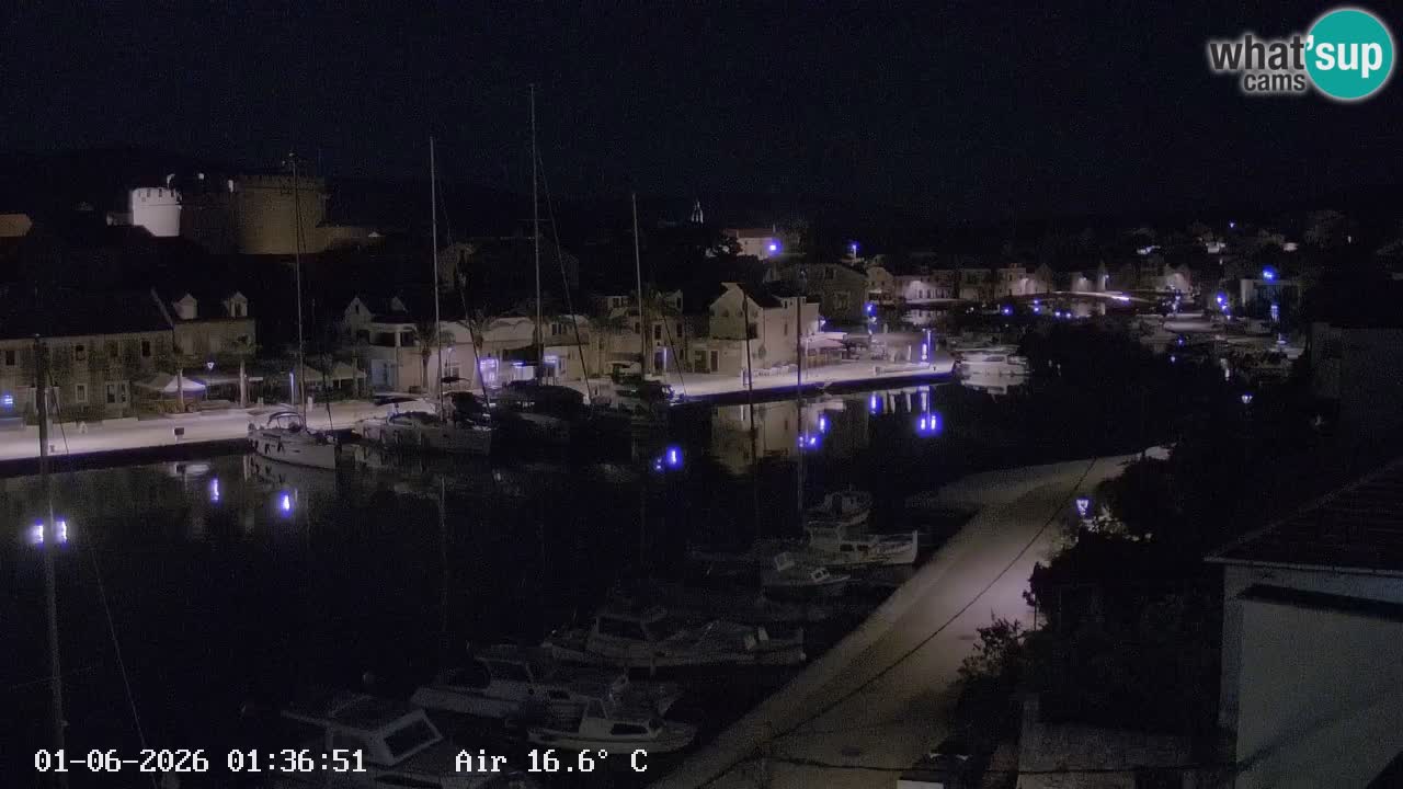 Webcam Vrboska marina | Hvar Insel | Dalmatien