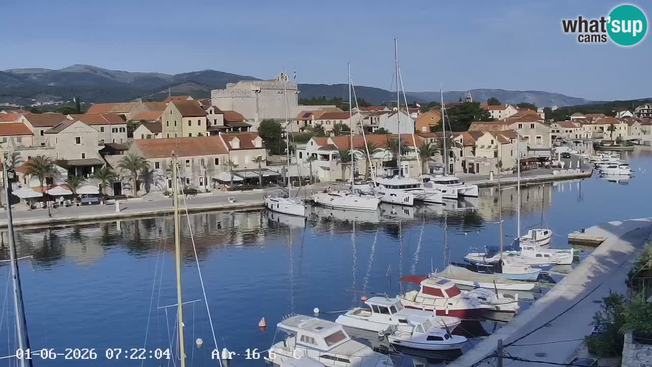 Webcam Hvar Vrboska marina | Dalmazia