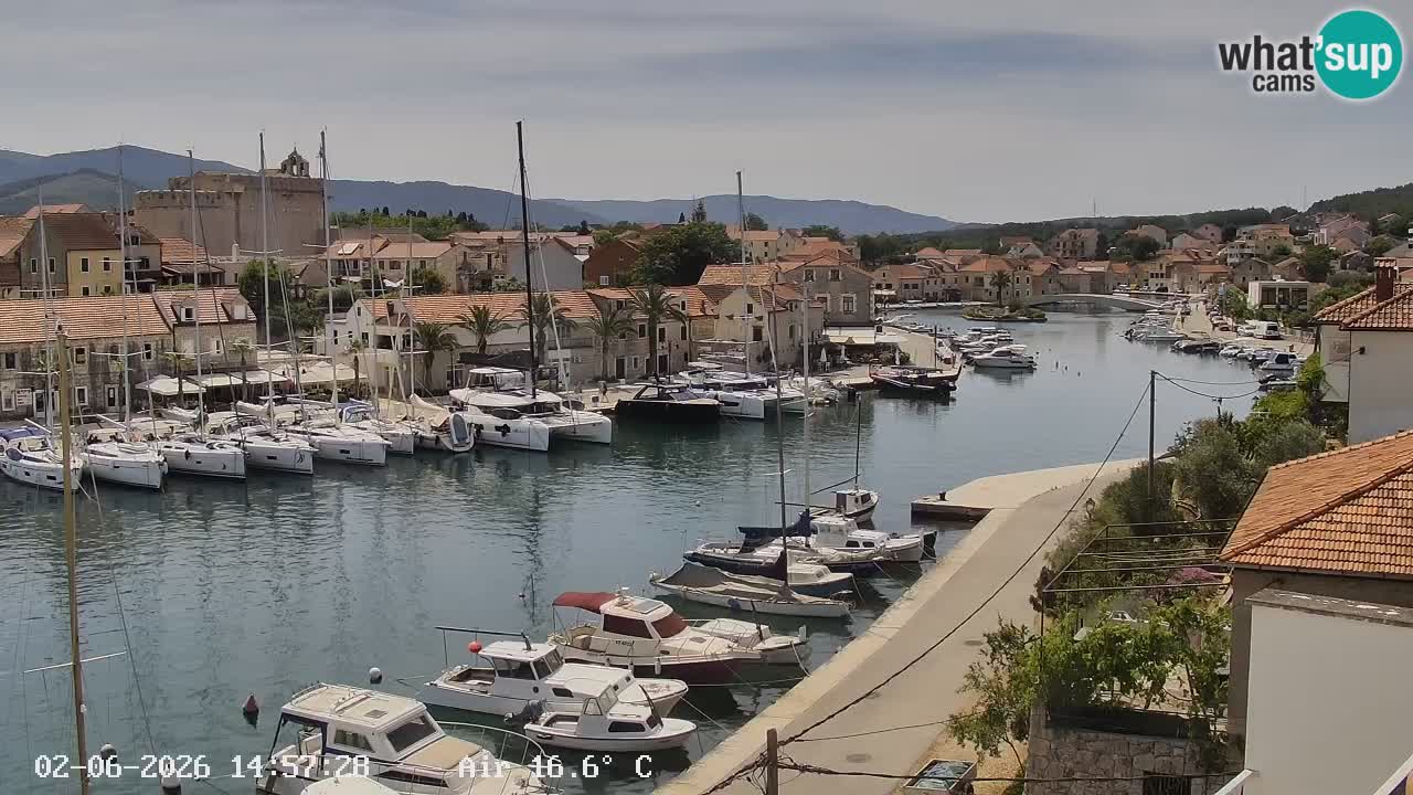 Livecam Vrboska marina | Hvar island | Dalmatia