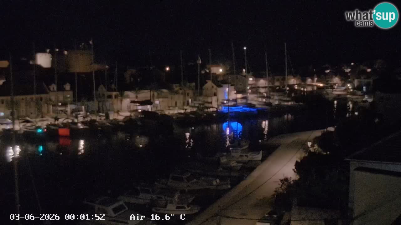 Web kamera Hvar Vrboska marina | otok Hvar | Dalmacija
