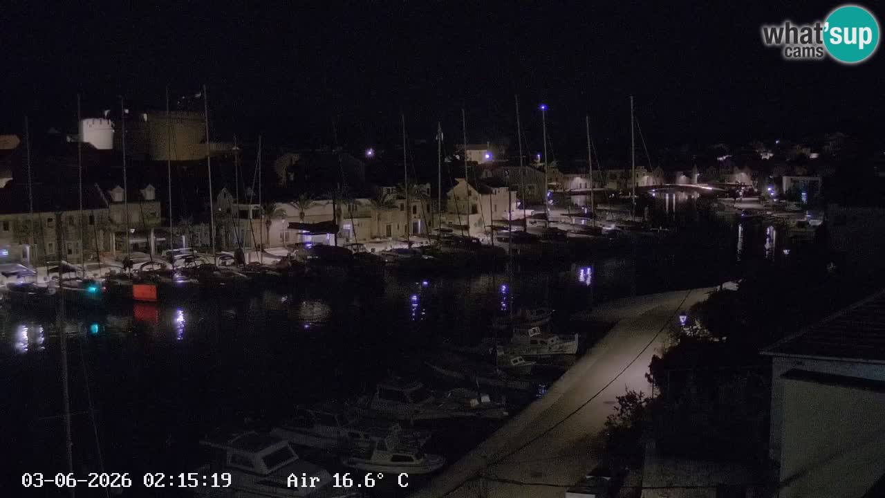 Webcam Hvar Vrboska marina | Dalmazia