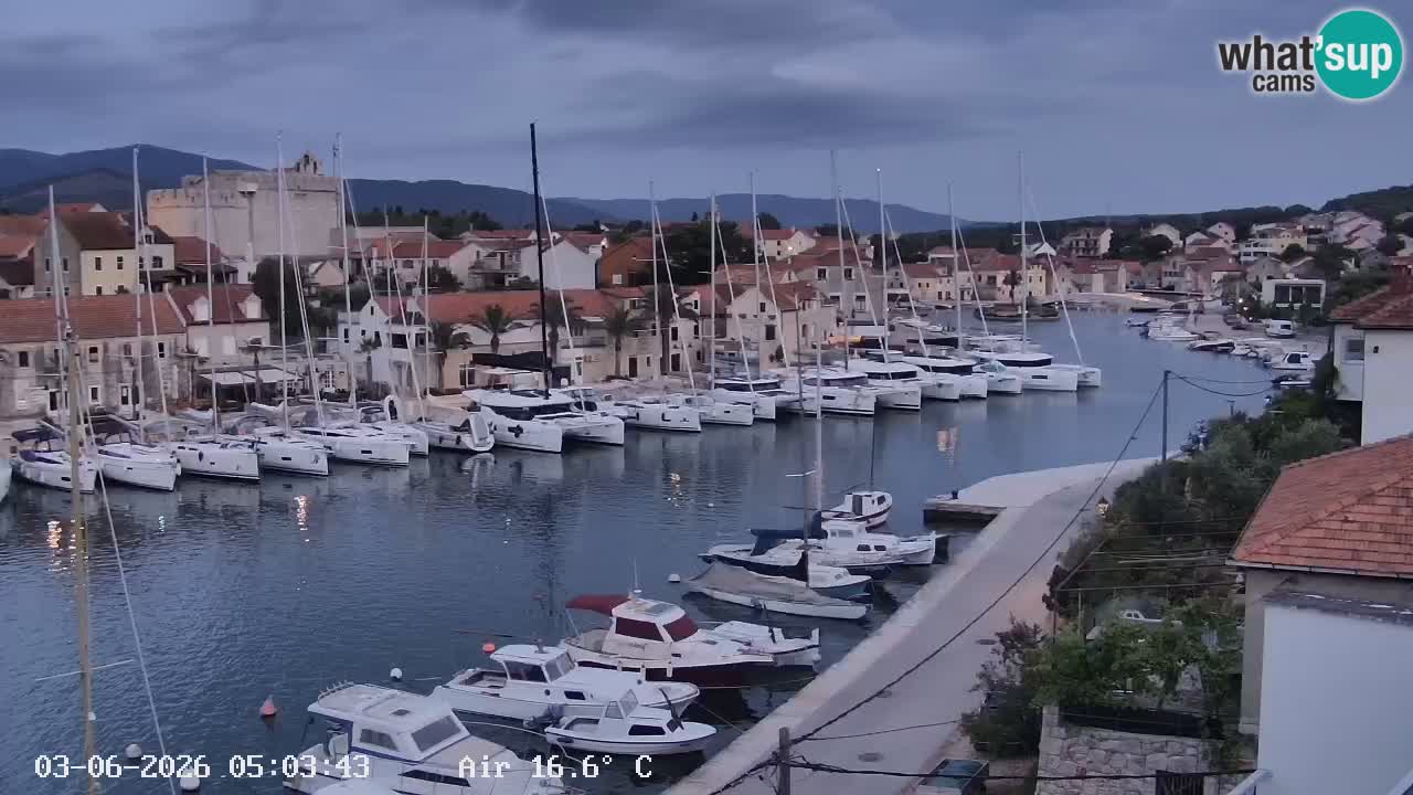 Webcam Vrboska marina | Hvar Insel | Dalmatien