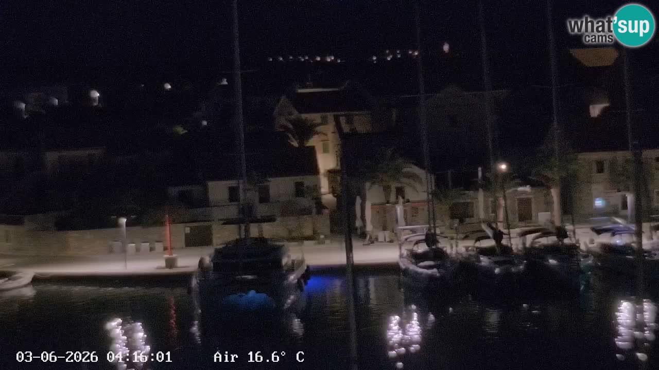 Web kamera Hvar Vrboska marina | otok Hvar | Dalmacija