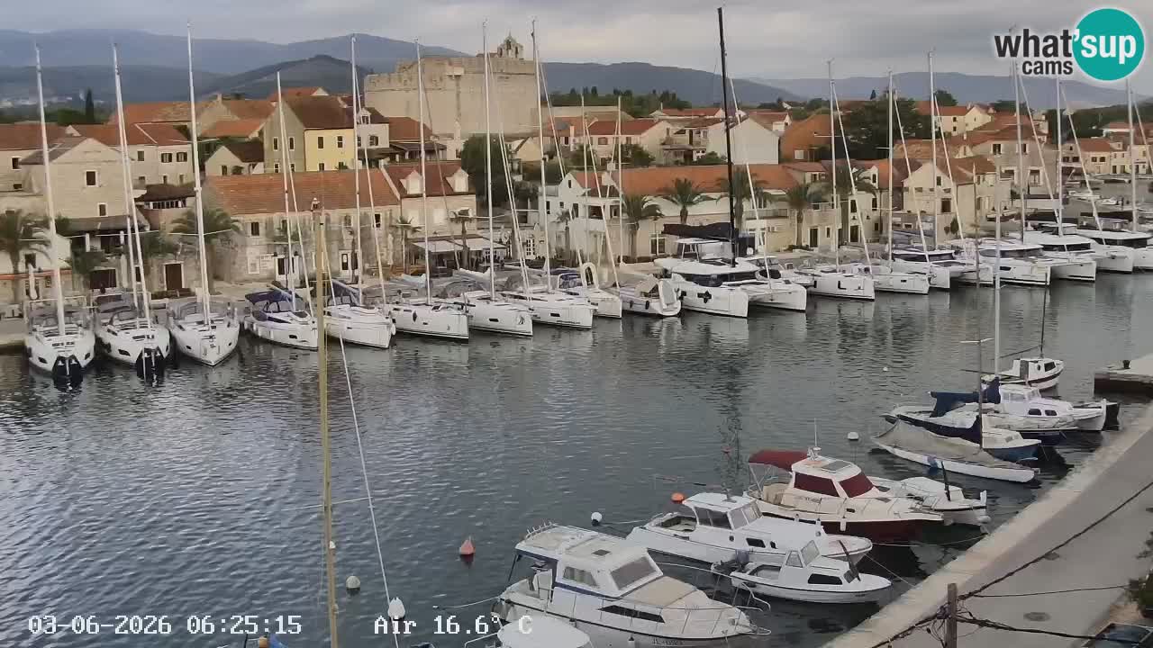 Webcam Vrboska marina | Hvar Insel | Dalmatien