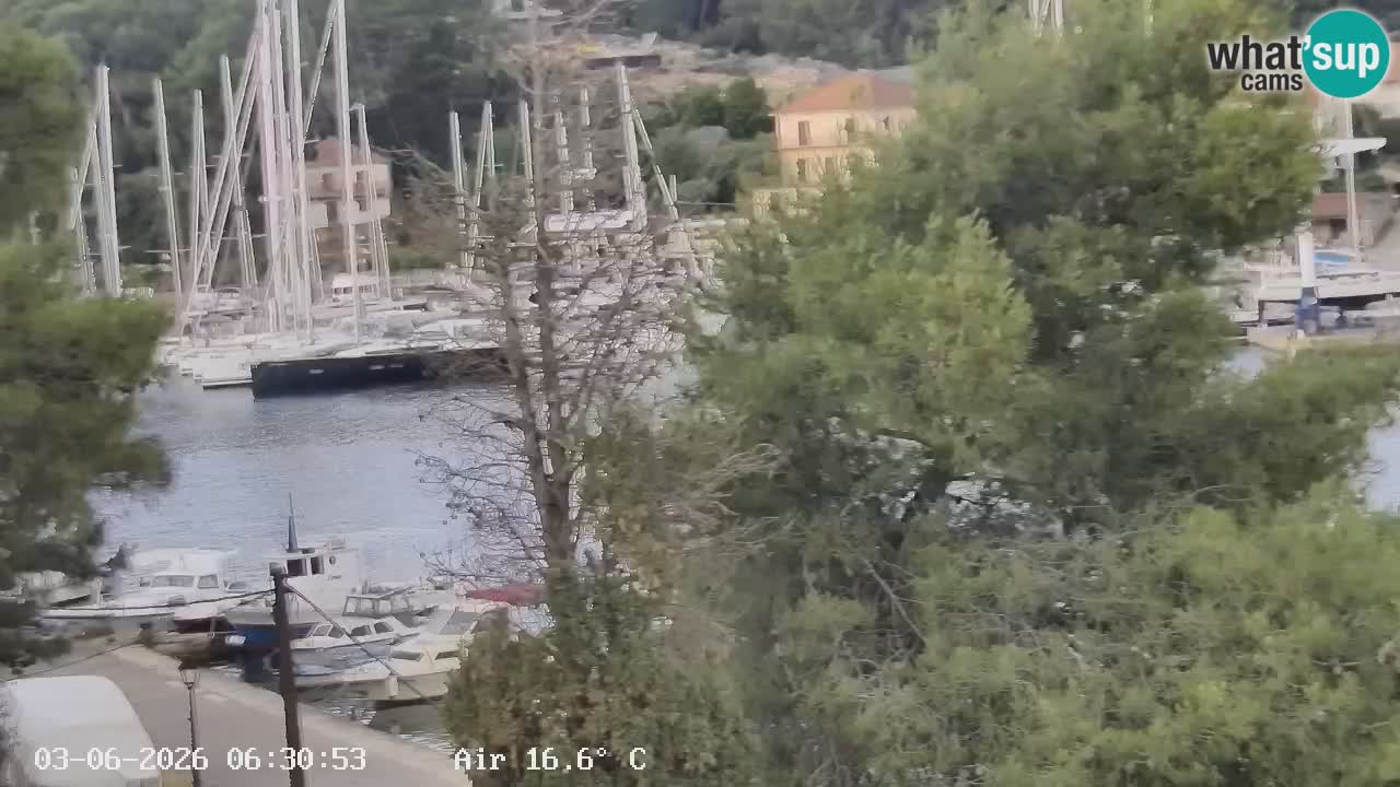 Webcam Vrboska marina | Hvar Insel | Dalmatien