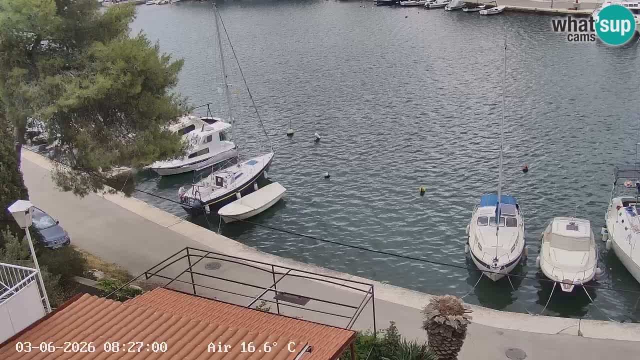 Webcam Hvar Vrboska marina | Dalmazia