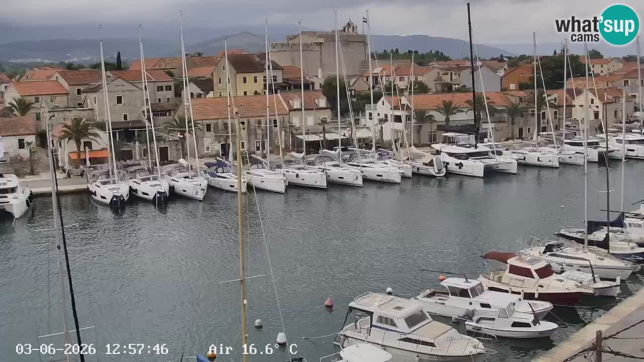 Webcam Vrboska marina | Hvar Insel | Dalmatien