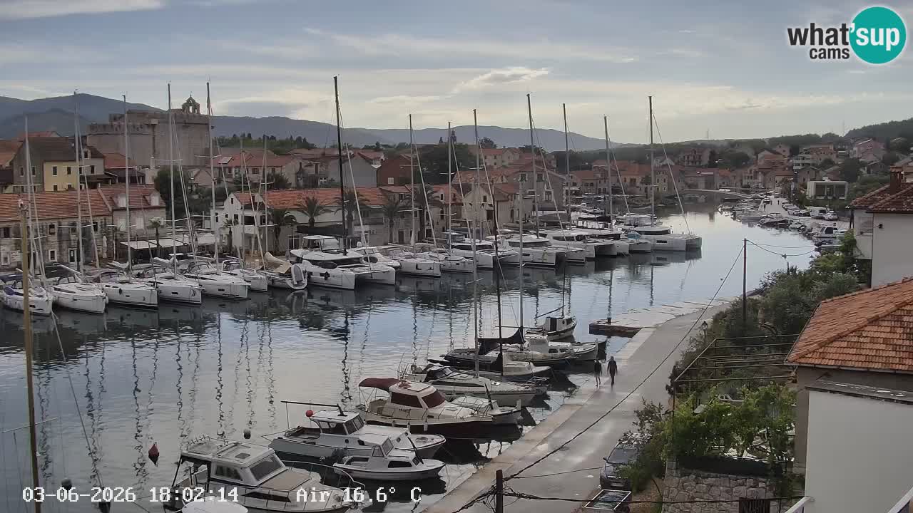 Livecam Vrboska marina | Hvar island | Dalmatia