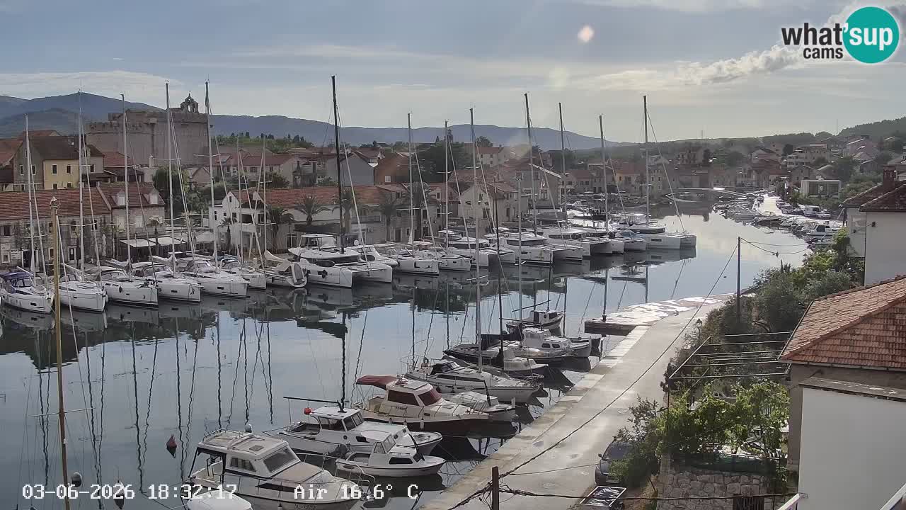 Webcam Vrboska marina | Hvar Insel | Dalmatien
