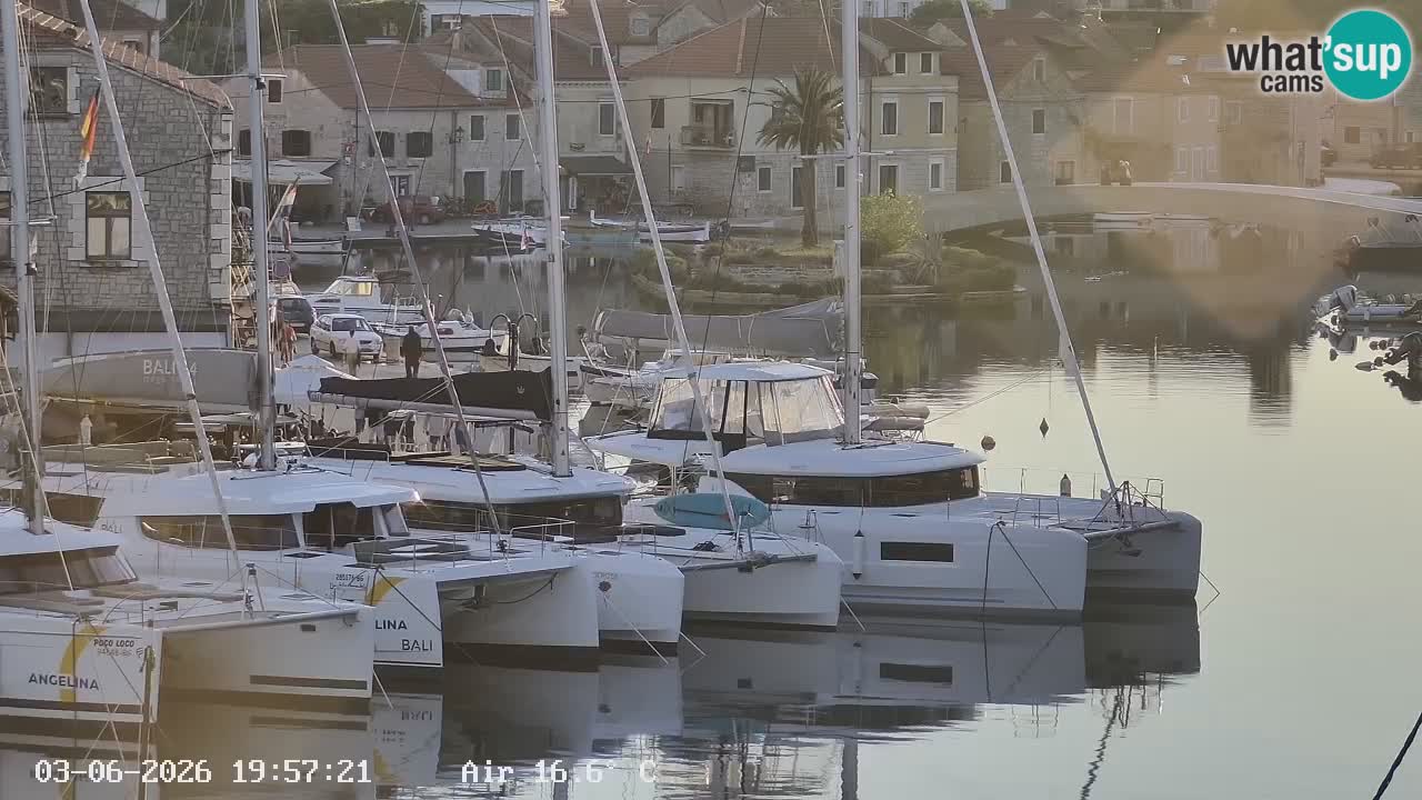 Livecam Vrboska marina | Hvar island | Dalmatia