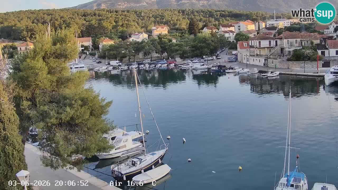 Web kamera Hvar Vrboska marina | otok Hvar | Dalmacija