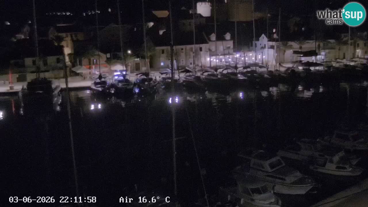 Webcam Hvar Vrboska marina | Dalmazia