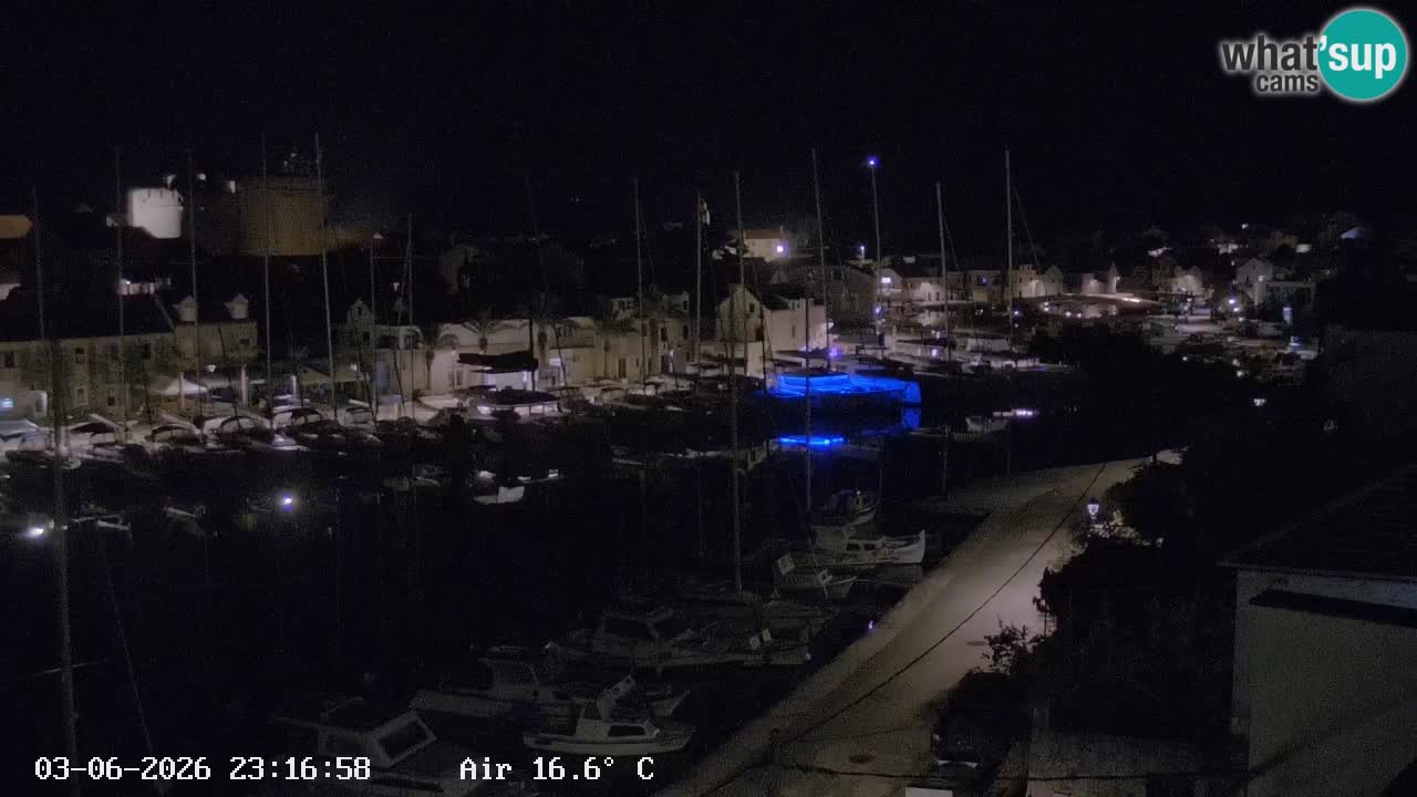 Webcam Hvar Vrboska marina | Dalmazia