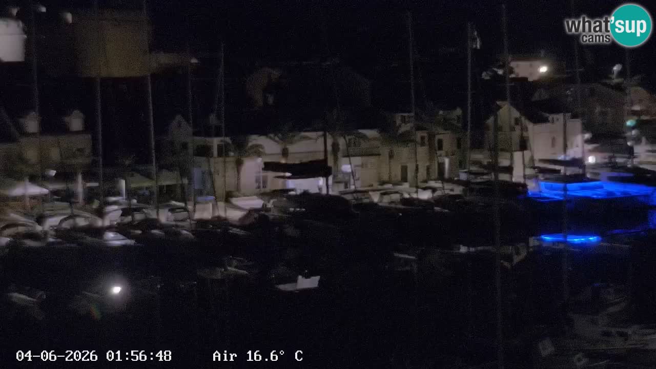 Livecam Vrboska marina | Hvar island | Dalmatia