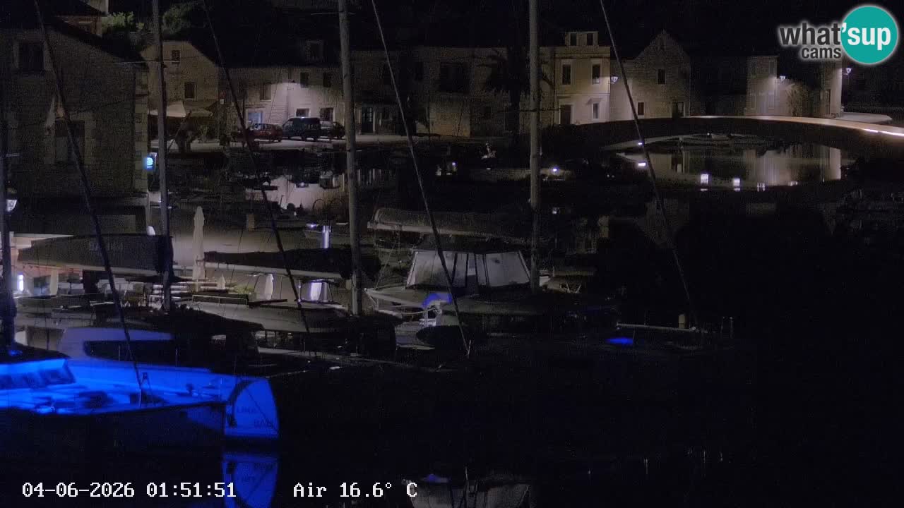Livecam Vrboska marina | Hvar island | Dalmatia