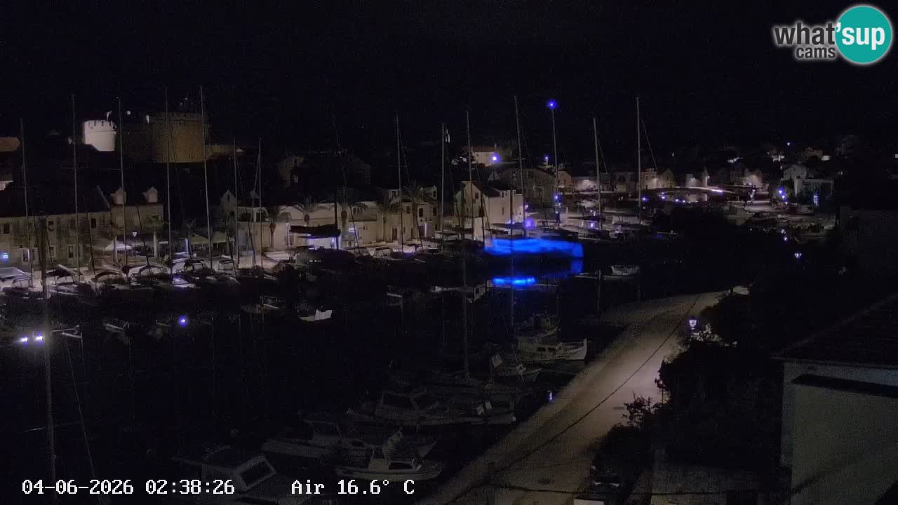 Livecam Vrboska marina | Hvar island | Dalmatia