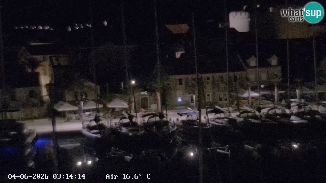 Livecam Vrboska marina | Hvar island | Dalmatia
