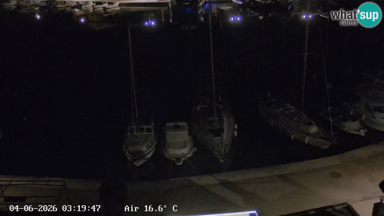Livecam Vrboska marina | Hvar island | Dalmatia