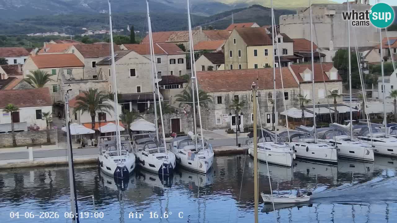 Webcam Hvar Vrboska marina | Dalmazia
