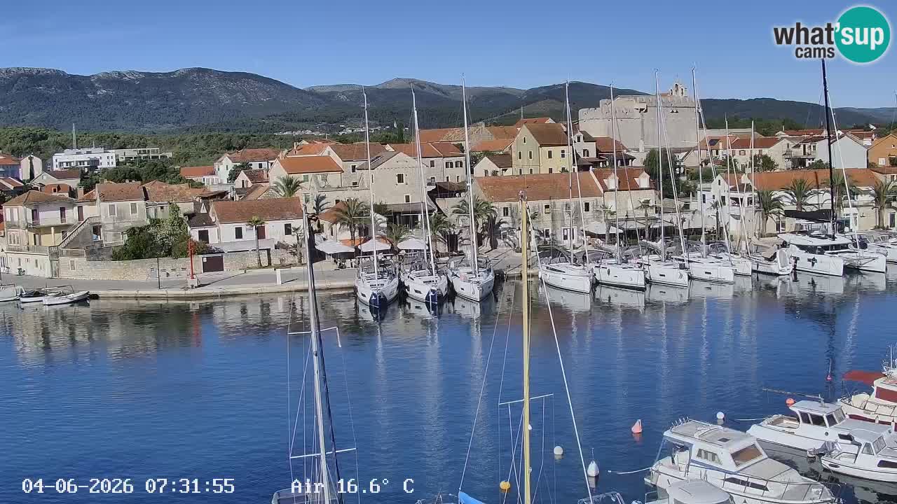 Web kamera Hvar Vrboska marina | otok Hvar | Dalmacija