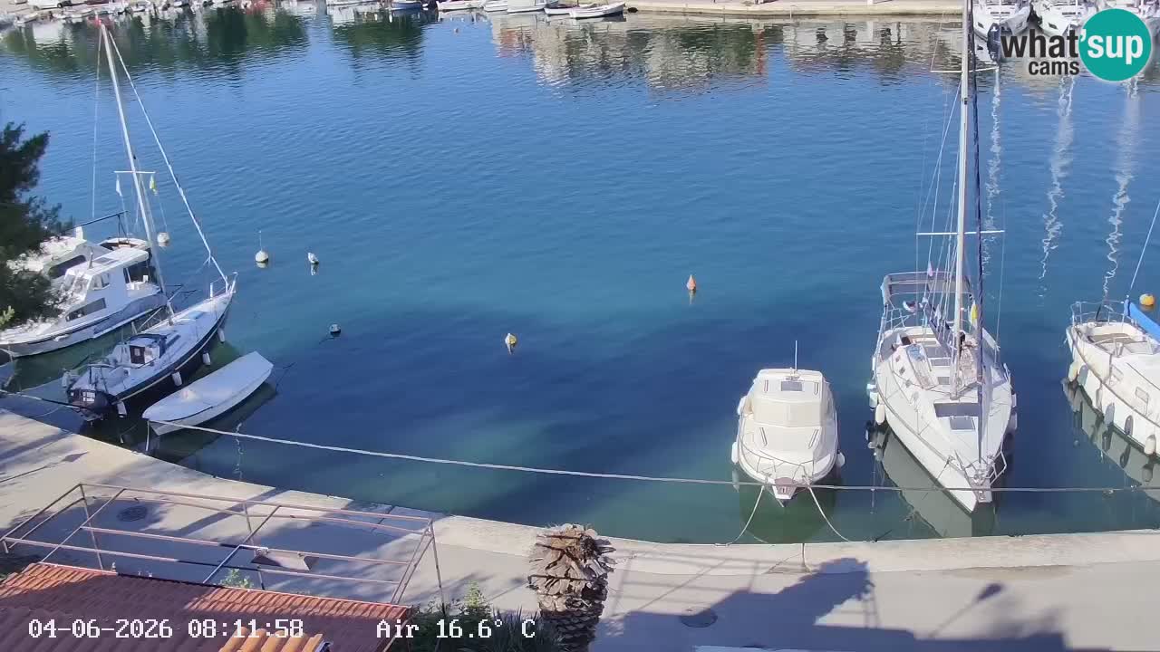 Livecam Vrboska marina | Hvar island | Dalmatia