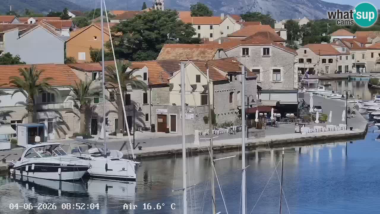 Web kamera Hvar Vrboska marina | otok Hvar | Dalmacija