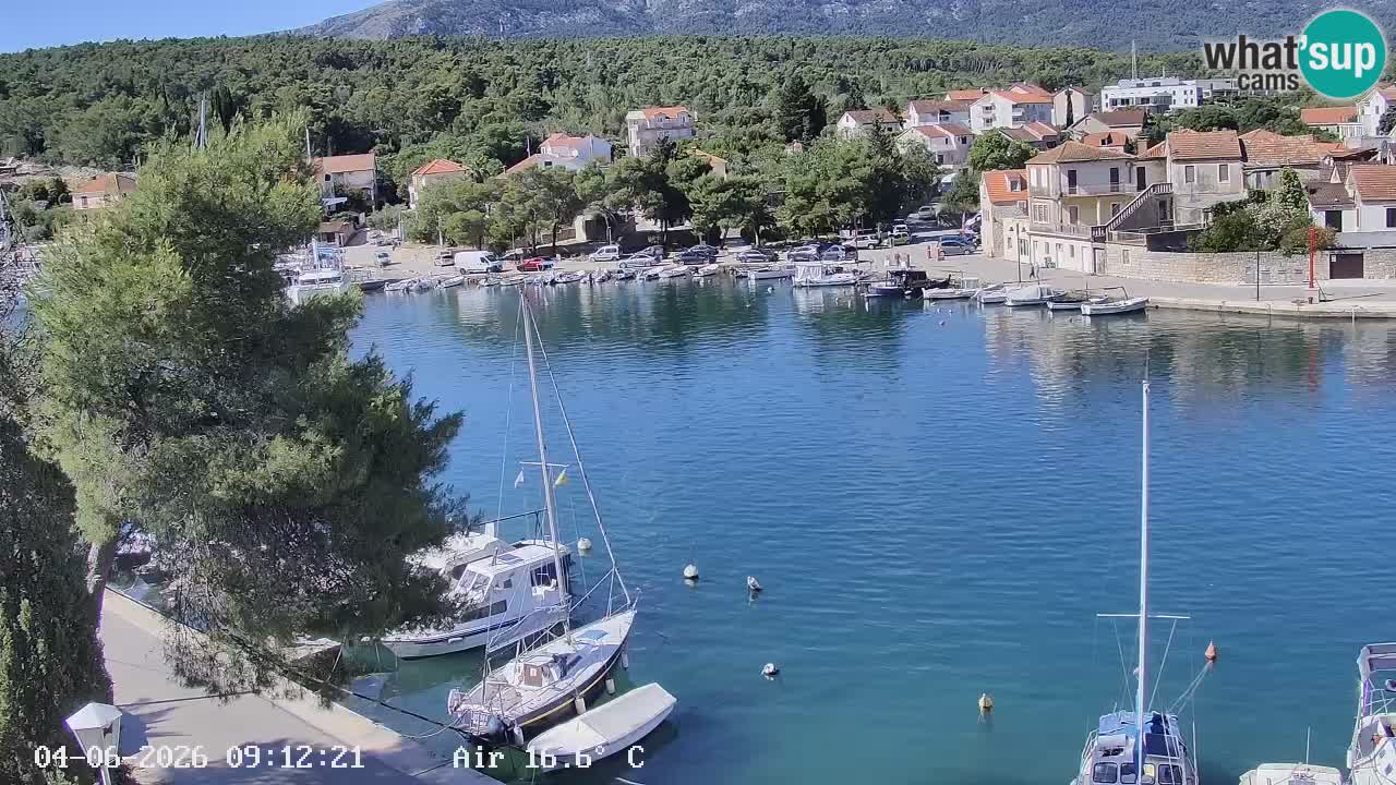 Webcam Vrboska marina | Hvar Insel | Dalmatien