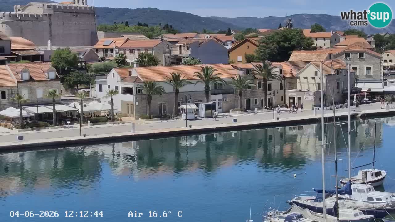 Webcam Vrboska marina | Hvar Insel | Dalmatien
