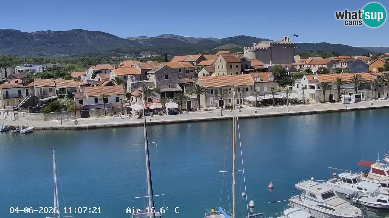Web kamera Hvar Vrboska marina | otok Hvar | Dalmacija