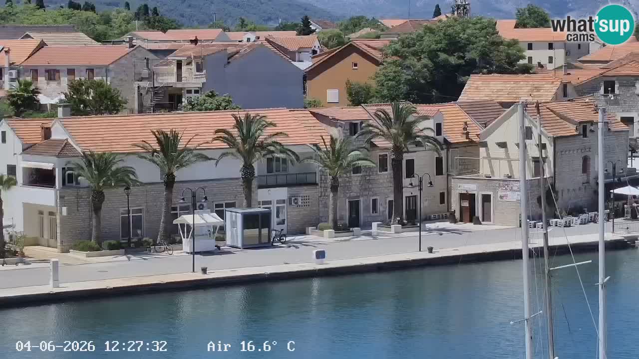 Livecam Vrboska marina | Hvar island | Dalmatia