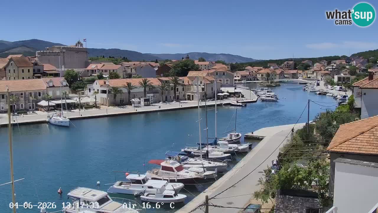 Webcam Hvar Vrboska marina | Dalmazia