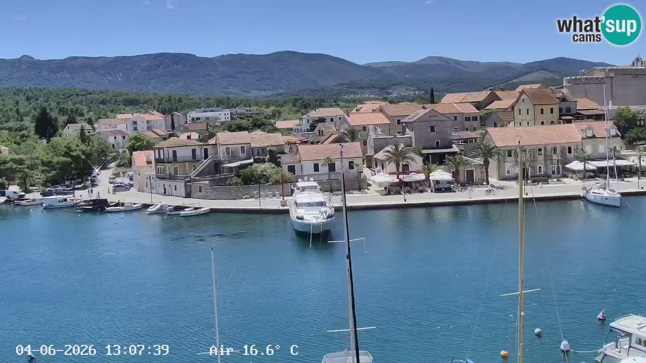Webcam Hvar Vrboska marina | Dalmazia
