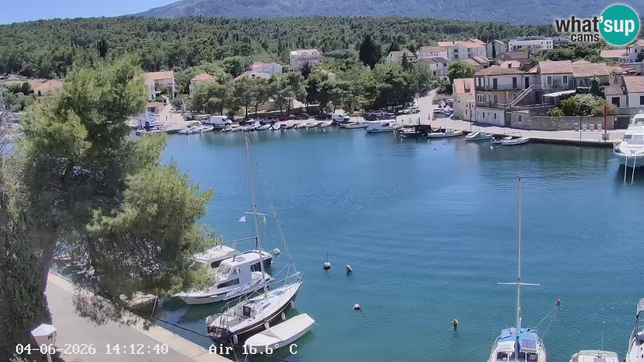 Livecam Vrboska marina | Hvar island | Dalmatia