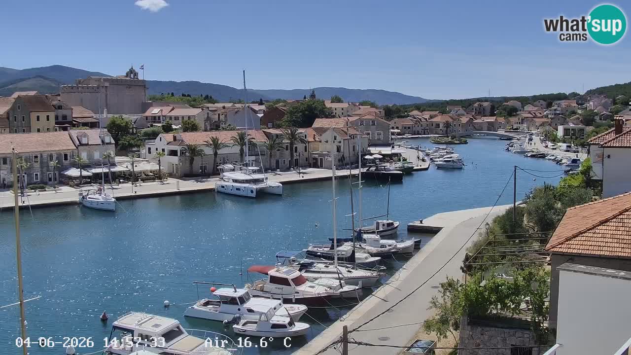 Web kamera Hvar Vrboska marina | otok Hvar | Dalmacija