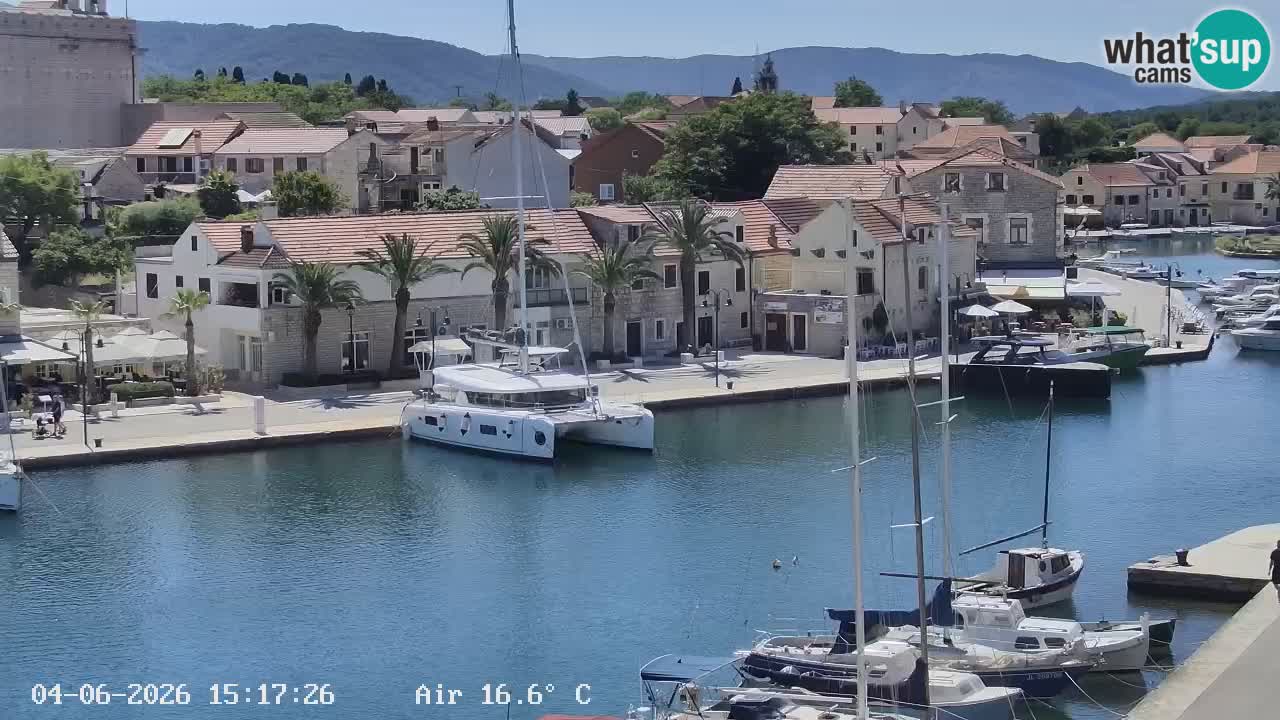 Web kamera Hvar Vrboska marina | otok Hvar | Dalmacija