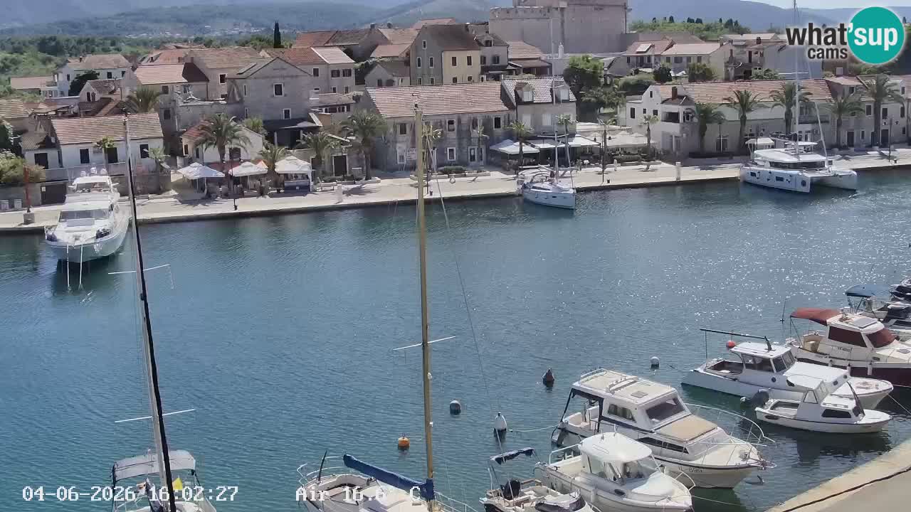 Livecam Hvar Vrboska marina | Île de Hvar | Dalmatia
