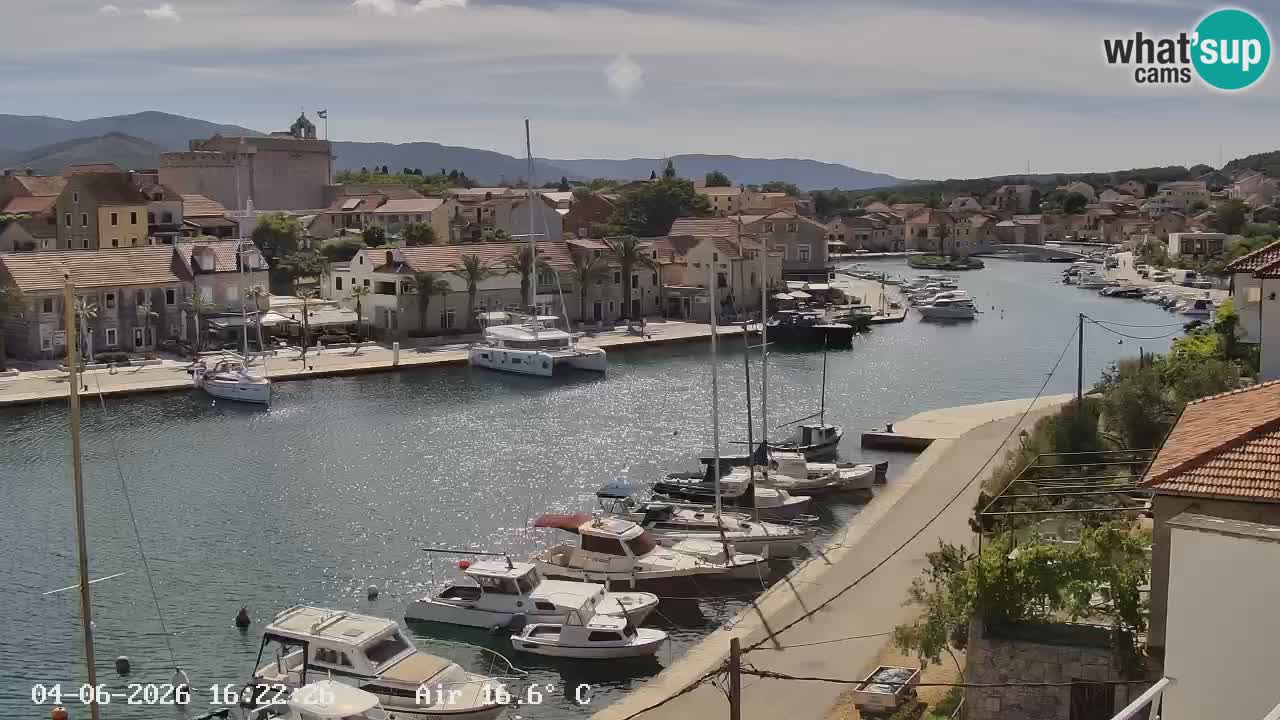 Webcam Vrboska marina | Hvar Insel | Dalmatien