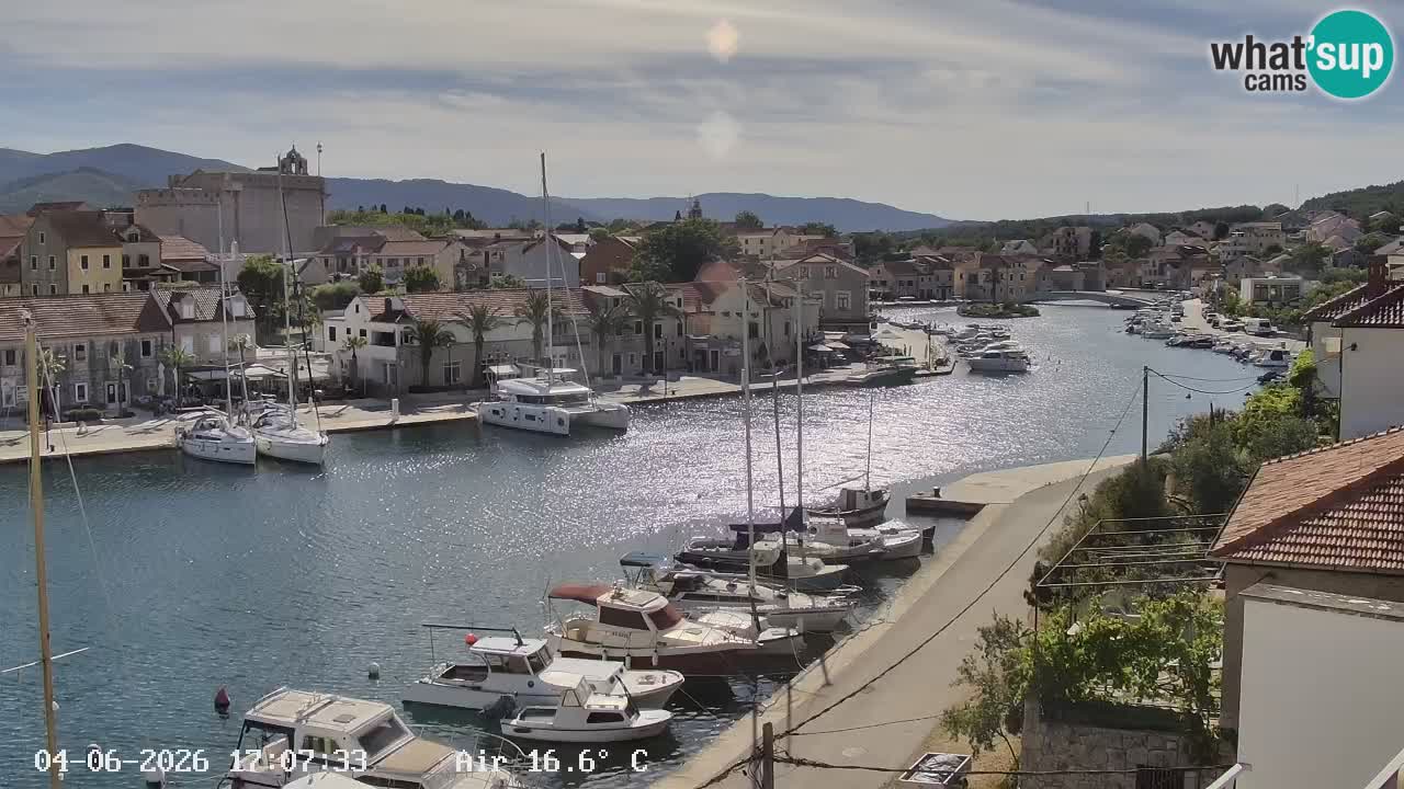 Webcam Hvar Vrboska marina | Dalmazia