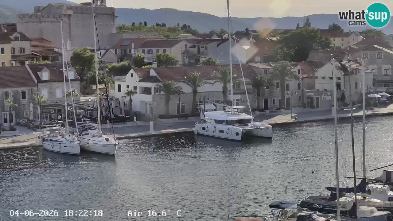 Web kamera Hvar Vrboska marina | otok Hvar | Dalmacija