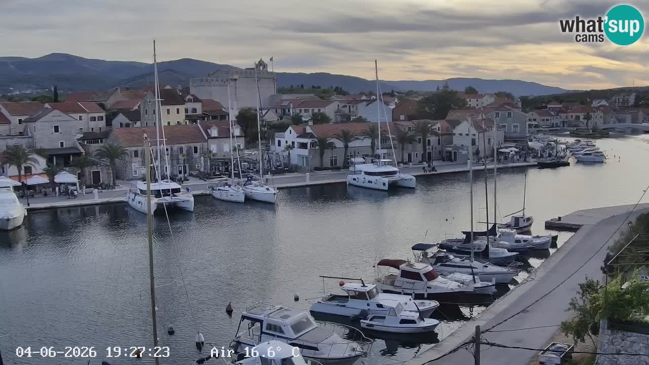Livecam Vrboska marina | Hvar island | Dalmatia
