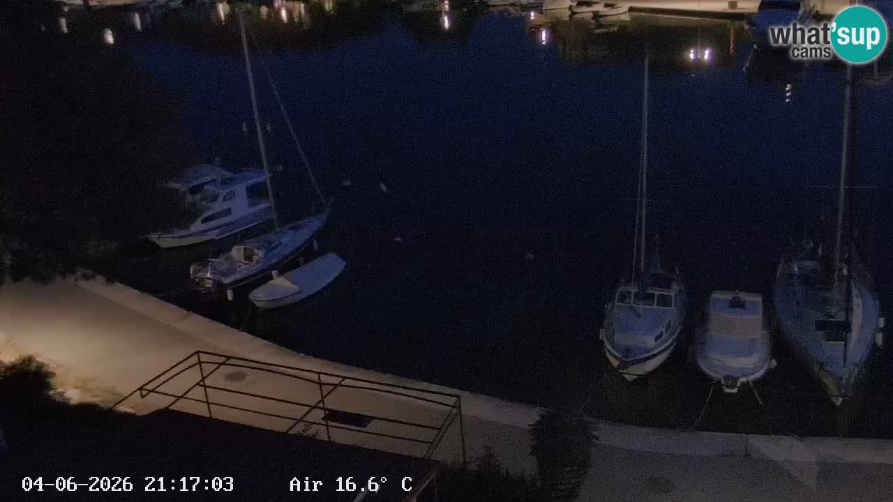 Livecam Vrboska marina | Hvar island | Dalmatia