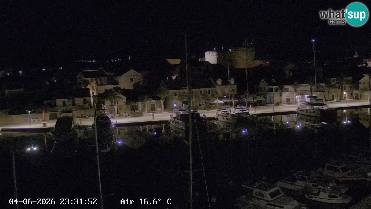 Livecam Hvar Vrboska marina | Île de Hvar | Dalmatia