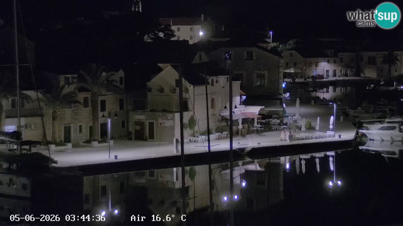 Webcam Hvar Vrboska marina | Dalmazia