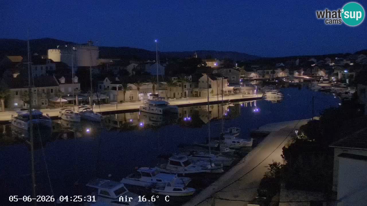 Livecam Vrboska marina | Hvar island | Dalmatia
