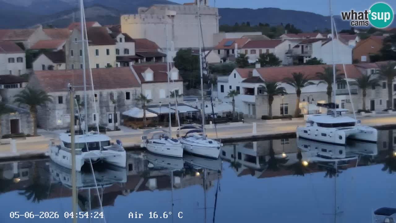 Web kamera Hvar Vrboska marina | otok Hvar | Dalmacija