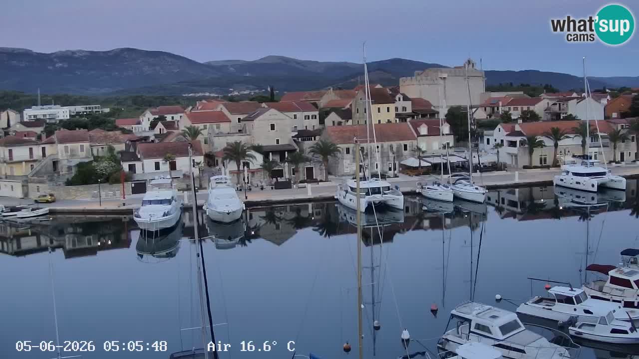 Livecam Vrboska marina | Hvar island | Dalmatia