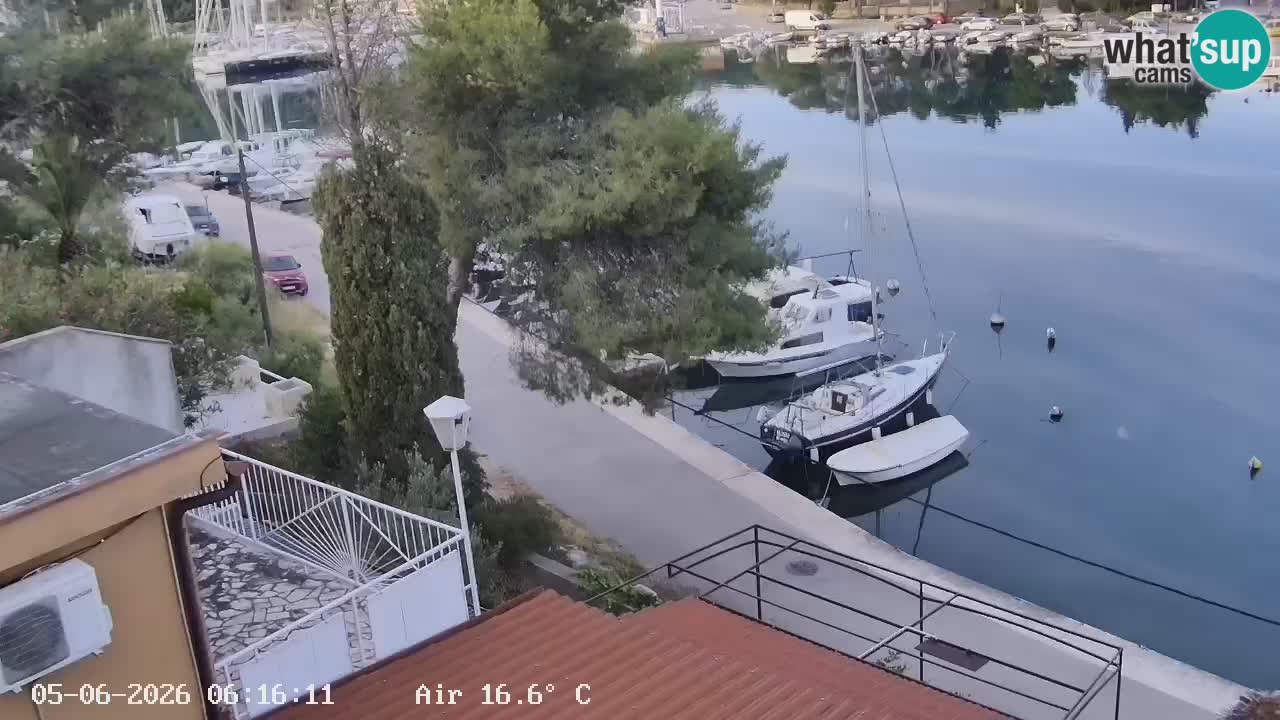 Livecam Vrboska marina | Hvar island | Dalmatia